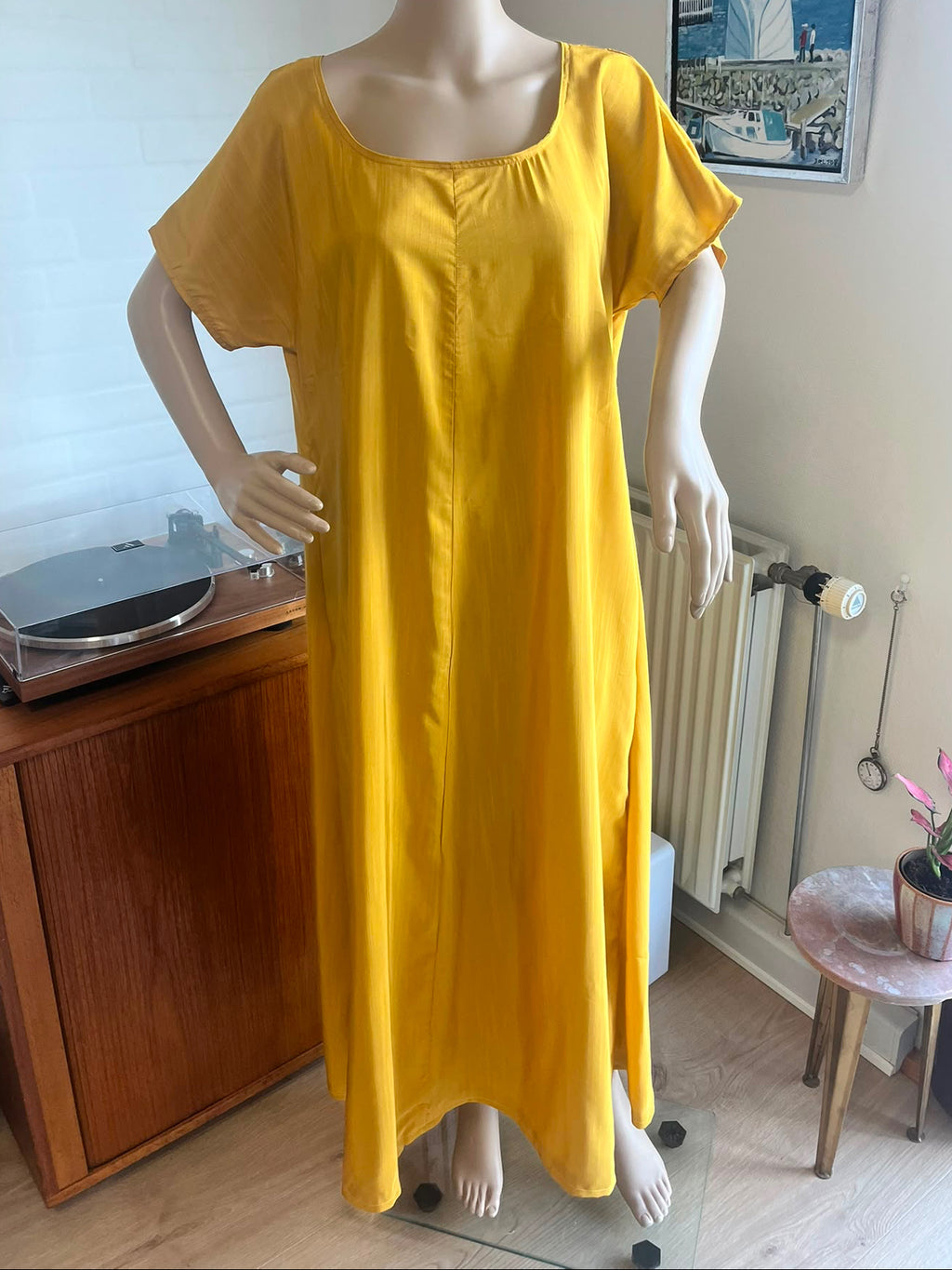 Maxi Dress - Mustard Yellow