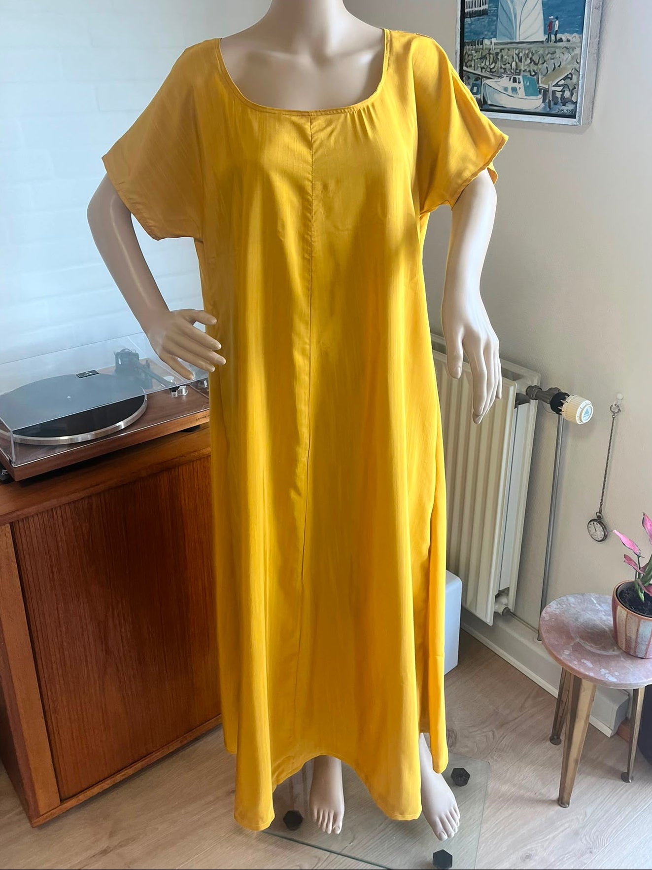 Maxi Dress - Mustard Yellow