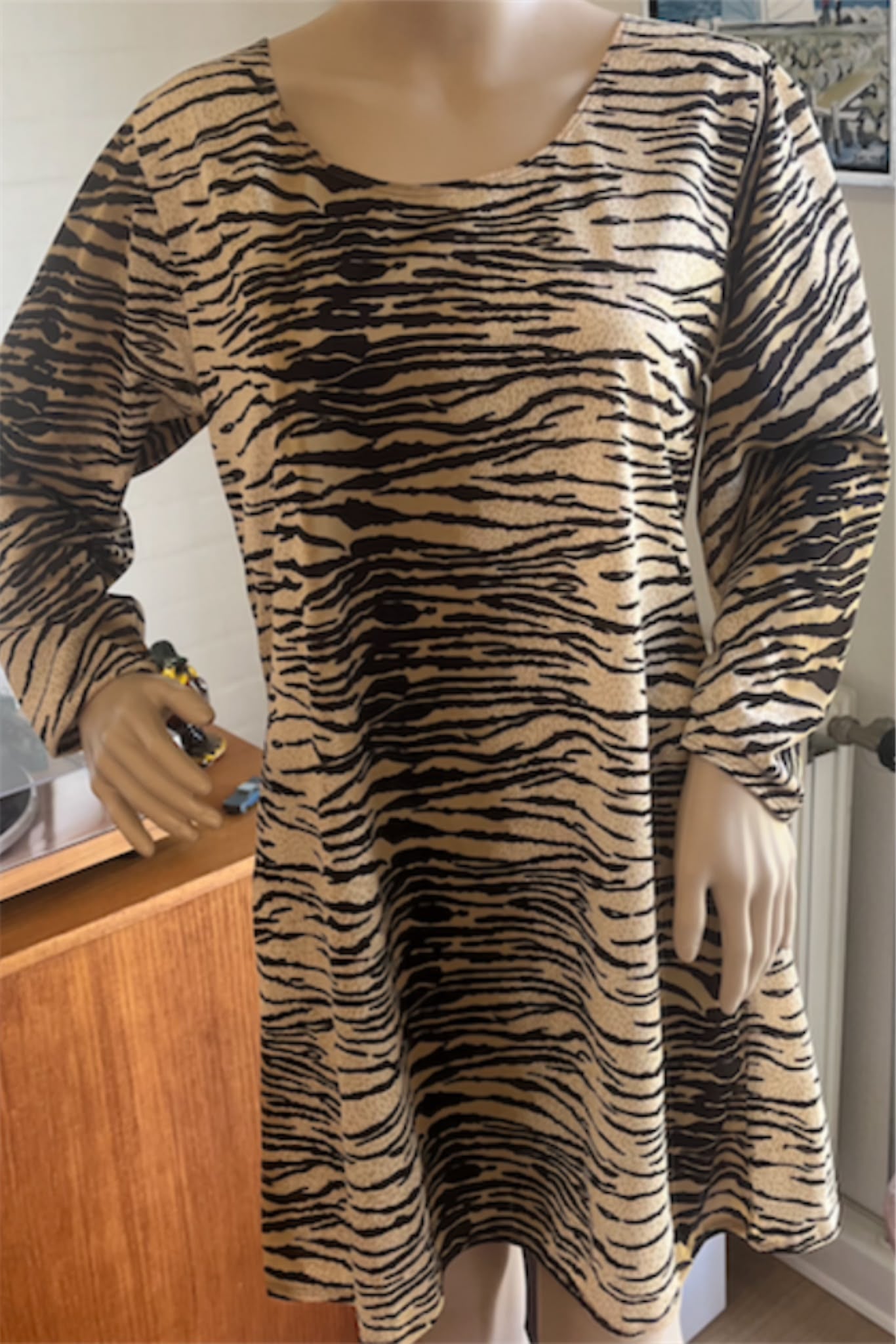 Mini Dress - Tiger print