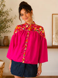Blouse - Fuchsia