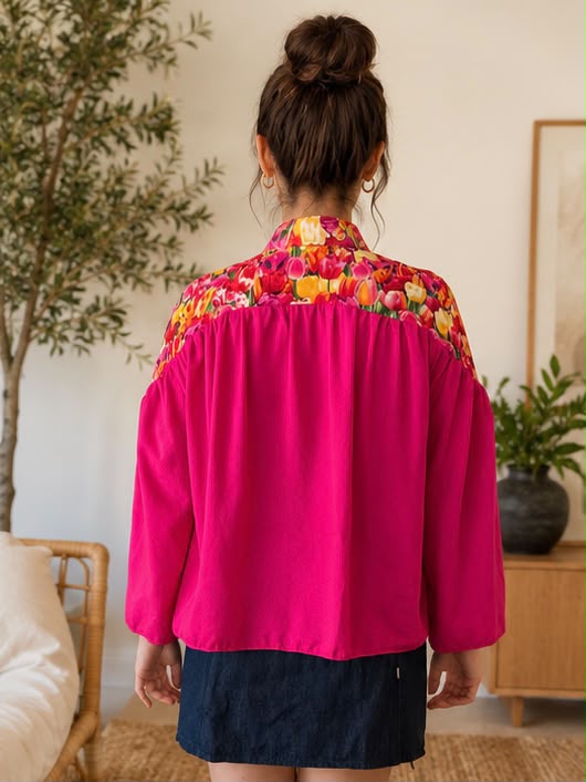Blouse - Fuchsia