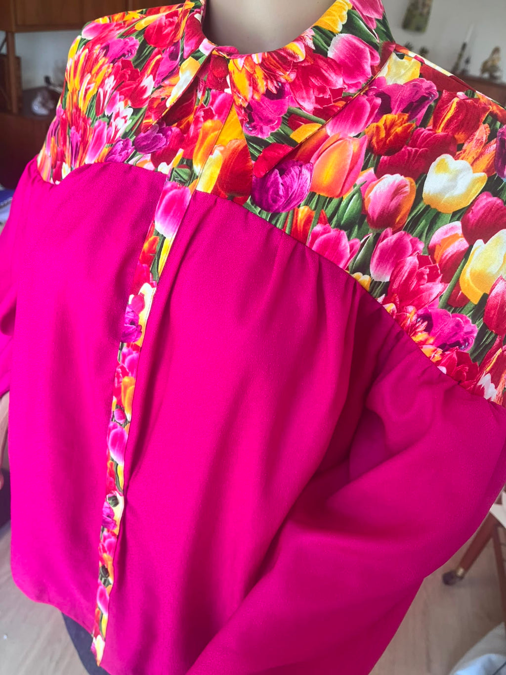 Blouse - Fuchsia
