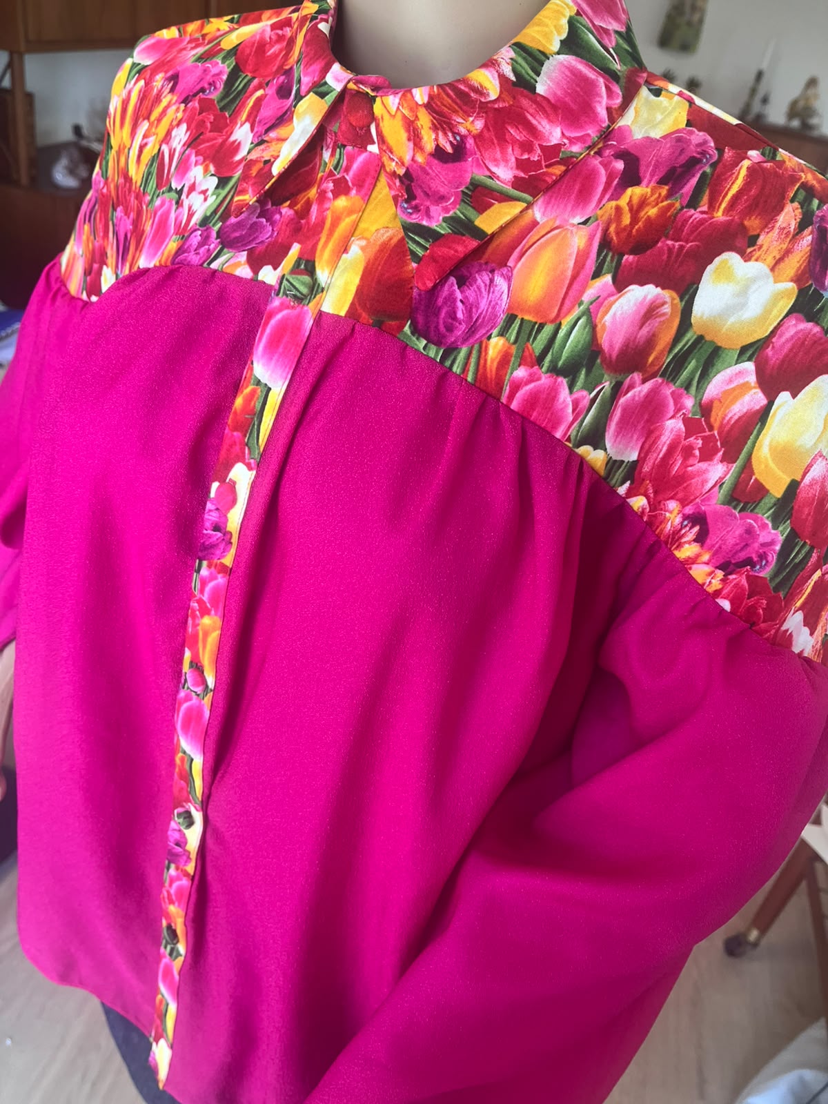 Blouse - Fuchsia
