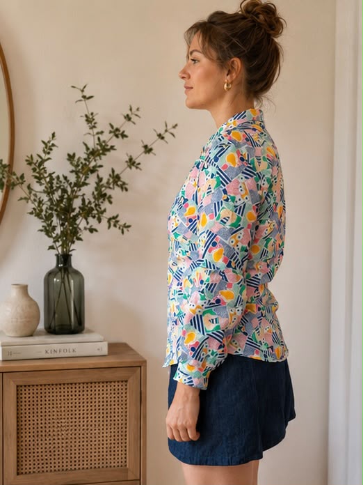 Blouse - Abstract print