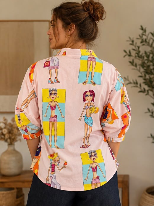 Blouse - Beach Girls