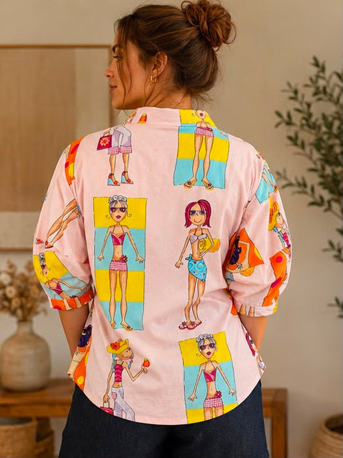 Blouse - Beach Girls