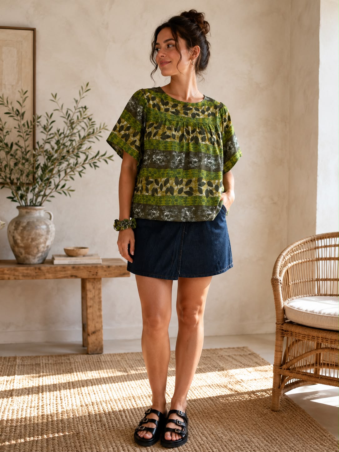 Blouse - Rich Green