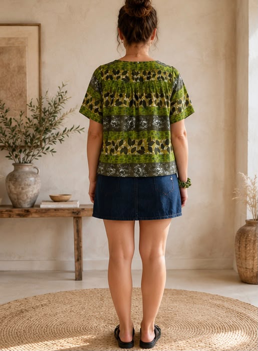 Blouse - Rich Green