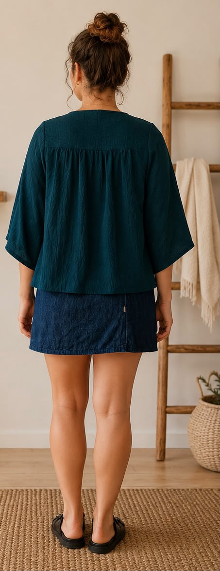 Blouse - Teal