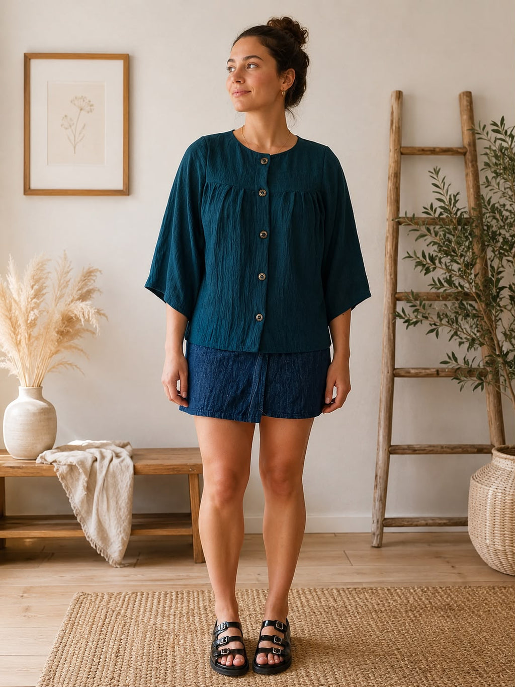 Blouse - Teal