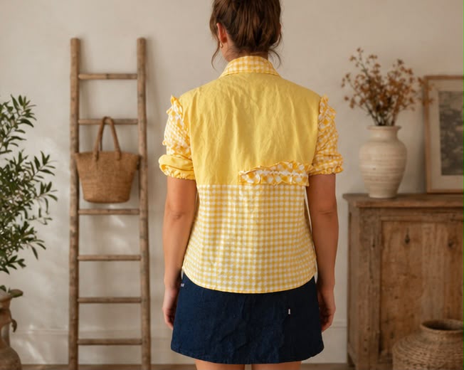 Blouse - Cheerful Yellow