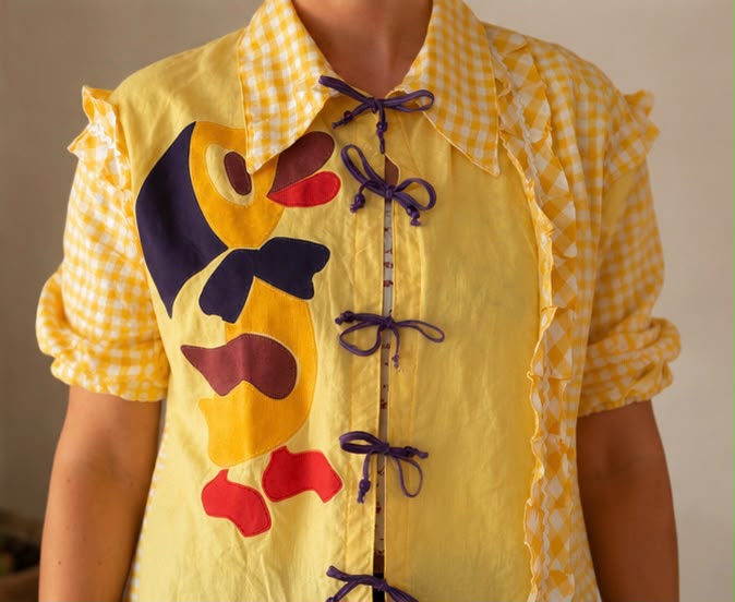 Blouse - Cheerful Yellow