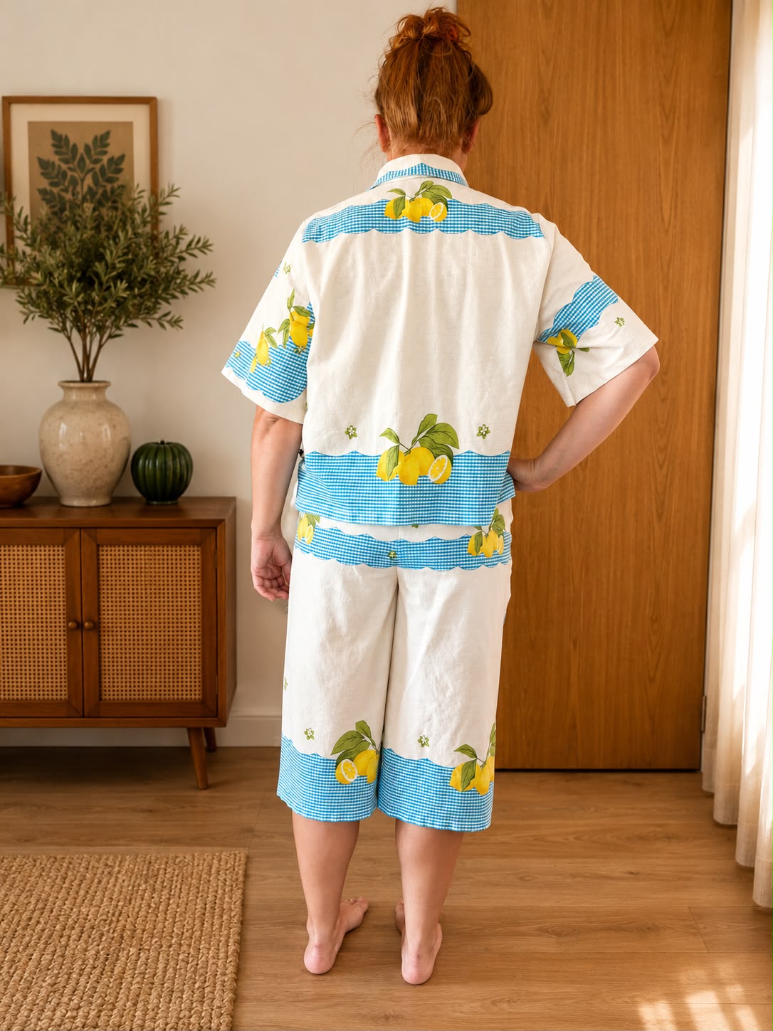 Matching Set - Lemon Tablecloth