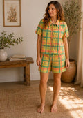 Matching Set - Checked Tablecloth