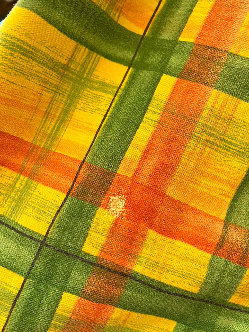 Matching Set - Checked Tablecloth