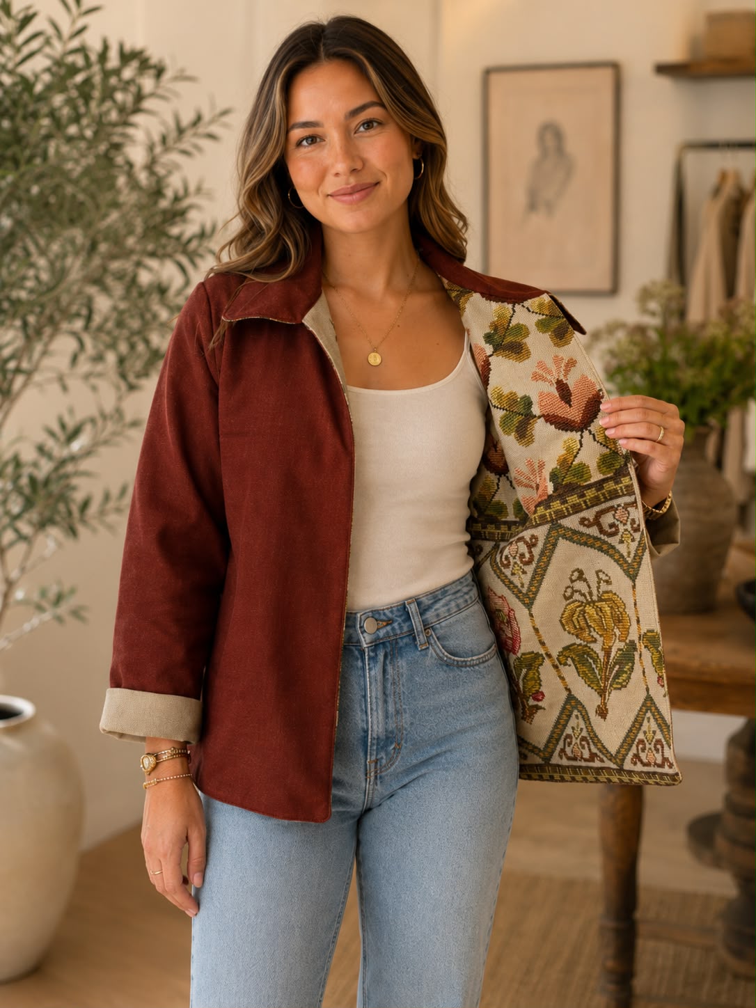 Reversible Jacket - Wool