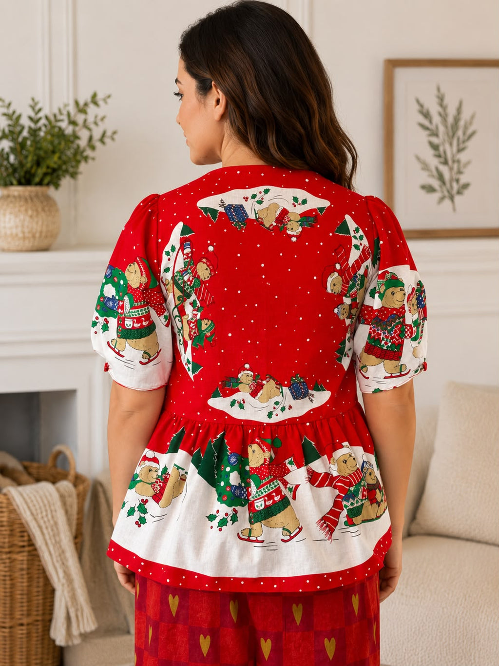Top - Christmas Teddy Bear