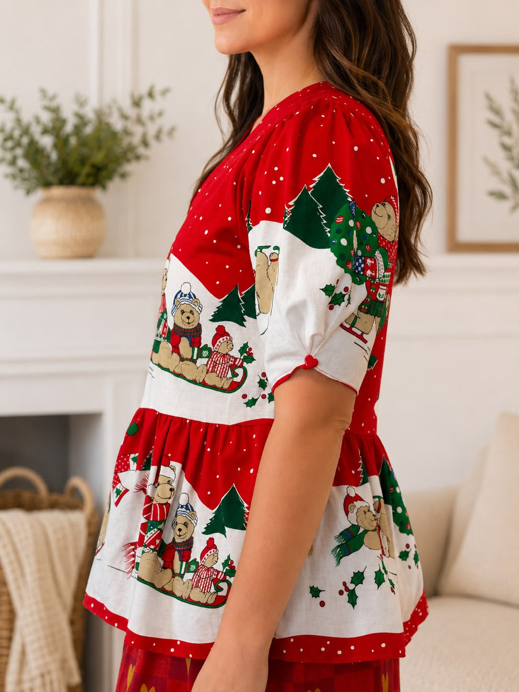 Top - Christmas Teddy Bear