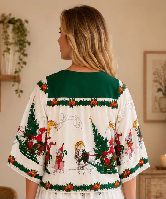 Blouse - Nordic Holiday