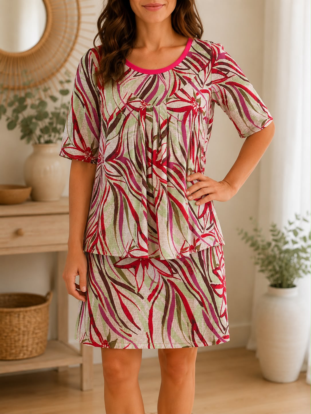 Matching Set - Tropical Flowers