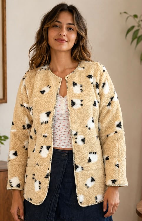 Jacket - Sheep Teddy