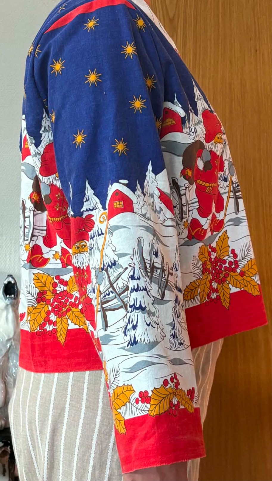 Blouse - Christmas Tablecloth