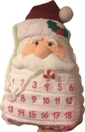 Crocheted Santa Advent Calendar — main view