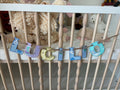 Pastel Fabric Name Garland — main view